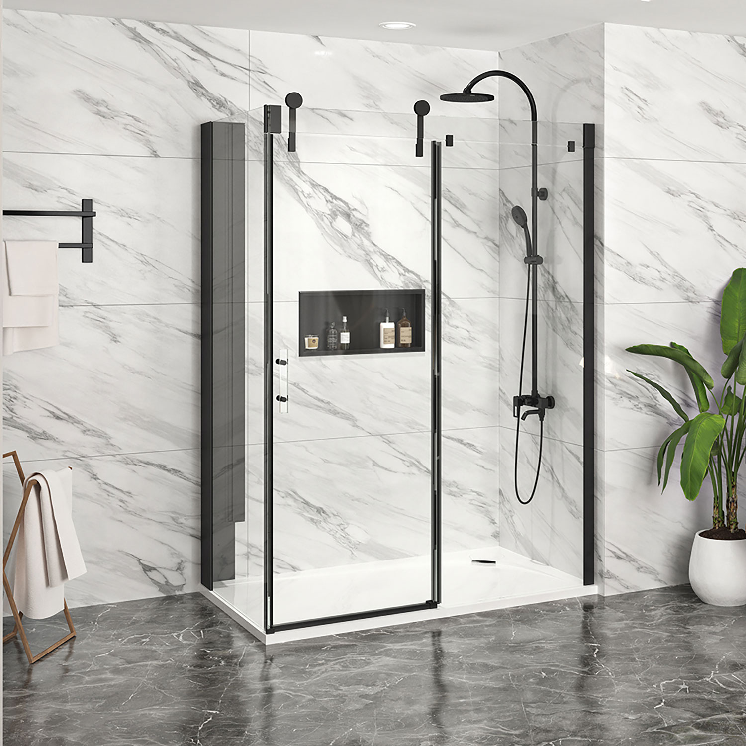 Porte de douche 60